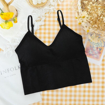 Elevated Comfort Seamless Tank and Push-Up Bra Duo.