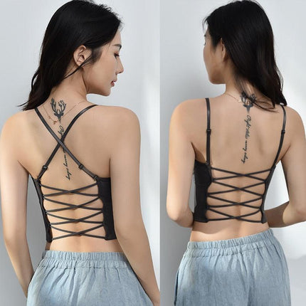 Elevated Comfort Seamless Tank and Push-Up Bra Duo.