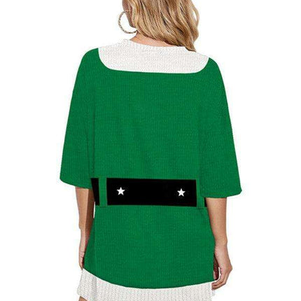 Embrace Festive Comfort: Women's Oversized Christmas Top for Stylish Cheer