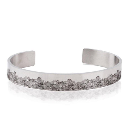 Empowerment Essence Cuff Bracelet - Embrace Strength, Courage, and Confidence - Très Elite