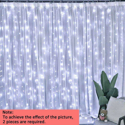 Enchanted 3m LED Fairy Light Curtain - Create a Whimsical Atmosphere in Your Home