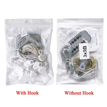 Enchanted 3m LED Fairy Light Curtain - Create a Whimsical Atmosphere in Your Home