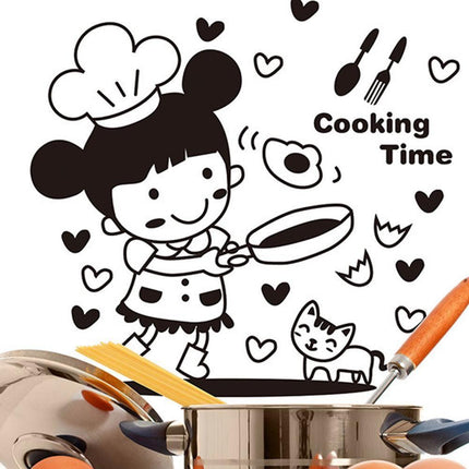 Enchanted Elegance Kitchen Wall Decal - Stylish Home Accent..