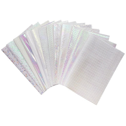 Enchanted Mermaid Glitter Fabric Collection - Ignite Your Crafting Imagination - Très Elite