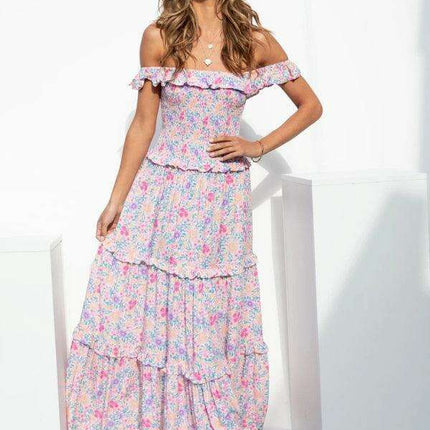 Enchanting Blossom Wrap Dress: Celebrate Nature's Elegance - Très Elite