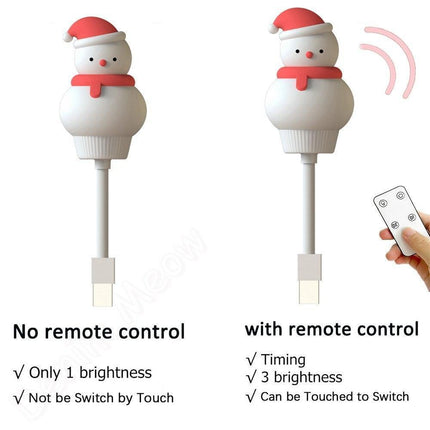 Enchanting Bunny LED Night Light with Cat Remote: Delightful Glow for Kids..