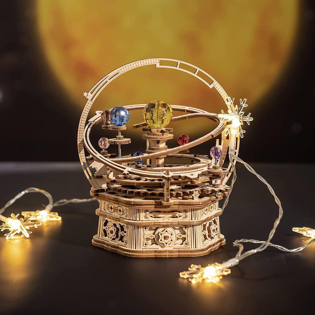 Enchanting DIY 3D Starry Night Music Box Kit by Robotime Rokr