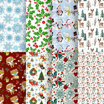 Enchanting Festive Synthetic Leather Crafting Kit: Create Holiday Masterpieces..