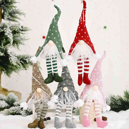 Enchanting Light-Up Gnome with Playful Long Legs - Très Elite