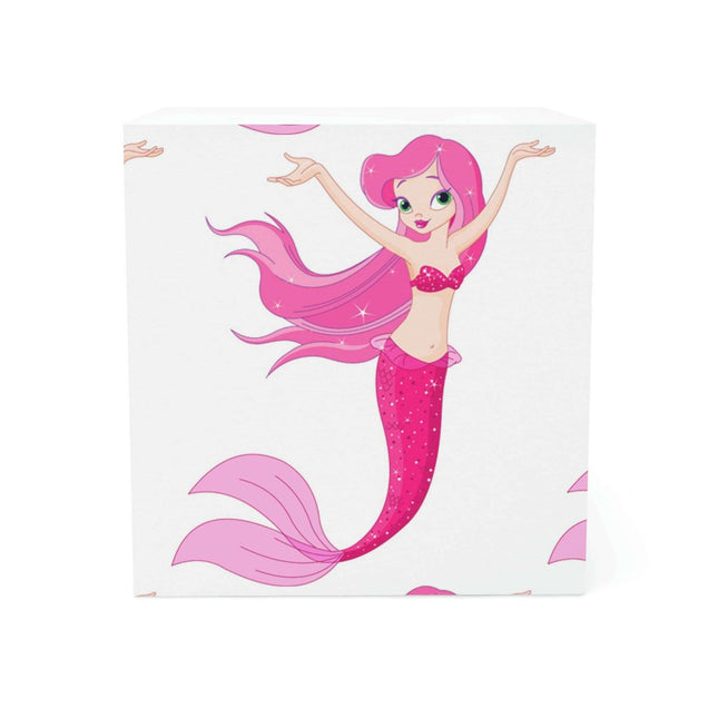 Enchanting Mermaid Memo Cube with Customizable Design Options