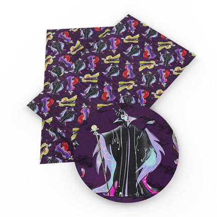 Enchanting Witchcraft Faux Leather Sheets - Premium Disney-Inspired Design - Très Elite
