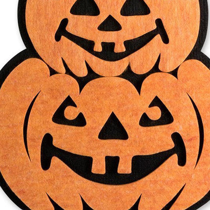 Enchantingly Spooky Ghost and Pumpkin Halloween Wall and Door Decor - Très Elite