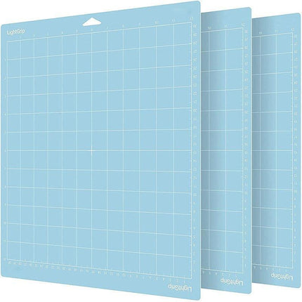 Enhance Your Crafting Journey with the Colorful 3-Piece Adhesive Cutting Mat Set for Cricut/Cameo 4 - Très Elite