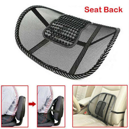 Ergonomic Mesh Back Support Cushion for Enhanced Comfort and Posture Correction - Très Elite