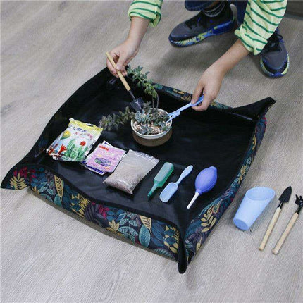 Essential PVC Oxford Cloth Planting Mat for Effortless Indoor and Outdoor Gardening - Très Elite