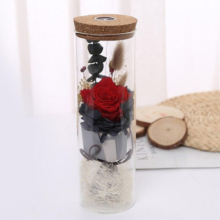 Eternal Bloom Luxury Glass Soap Dispenser - Très Elite