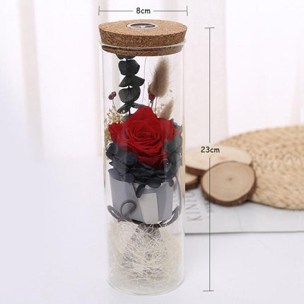 Eternal Bloom Luxury Glass Soap Dispenser - Très Elite