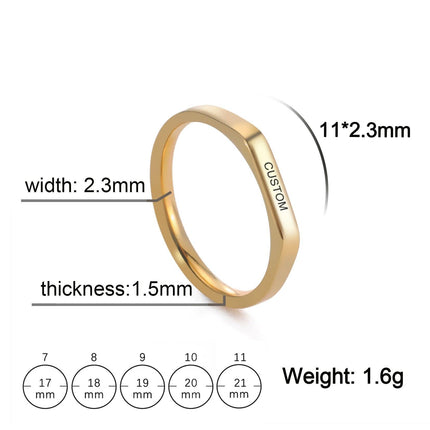 Eternal Connection Customizable Stainless Steel Couple Rings - A Celebration of Infinite Love - Très Elite