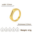 7 / 5mm Gold Color