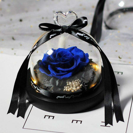 Eternal Elegance: Illuminated Glass Enchanted Rose - Très Elite