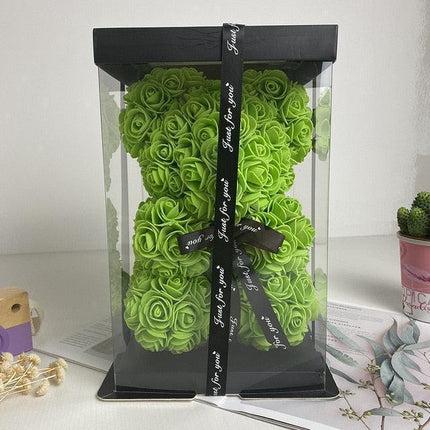Eternal Floral Bears - A Timeless Gift of Love and Elegance