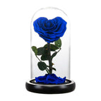 Heart Rose-Blue