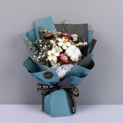 Eternal Love Dried Flower Bouquet - The Ultimate Gift for Valentine's Day and Celebrations - Très Elite