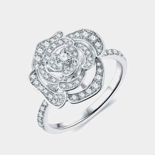 Eternal Love Moissanite Blossom Ring: A Dazzling Tribute to Forever