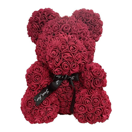 Eternal Love Rose Bear: A Stunning Floral Emblem of Affection - Très Elite