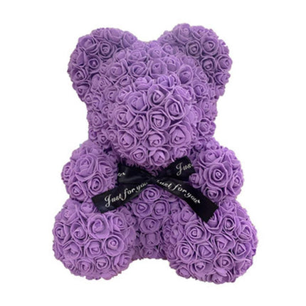 Eternal Love Rose Bear: A Stunning Floral Emblem of Affection - Très Elite