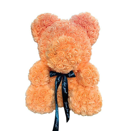 Eternal Love Rose Bear: A Stunning Floral Emblem of Affection - Très Elite