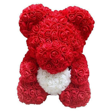 Eternal Love Rose Bear: A Stunning Floral Emblem of Affection - Très Elite