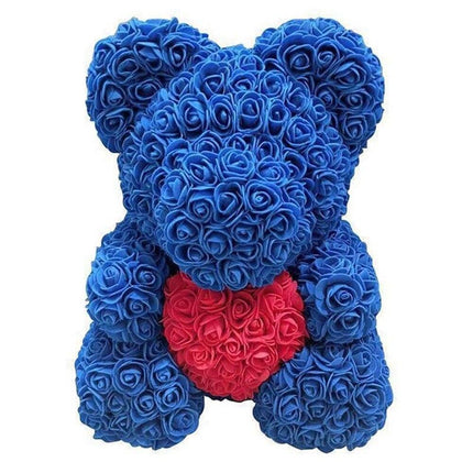 Eternal Love Rose Bear: A Stunning Floral Emblem of Affection - Très Elite