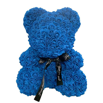 Eternal Love Rose Bear: A Stunning Floral Emblem of Affection - Très Elite