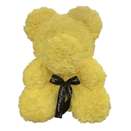 Eternal Love Rose Bear: A Stunning Floral Emblem of Affection - Très Elite