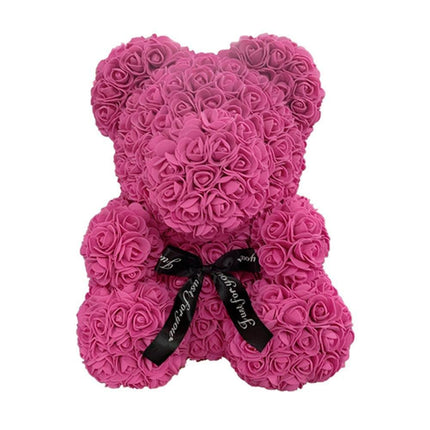 Eternal Love Rose Bear: A Stunning Floral Emblem of Affection - Très Elite