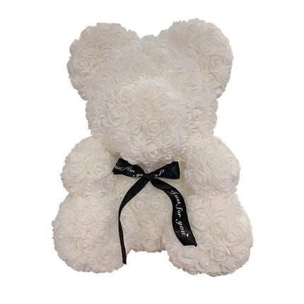 Eternal Love Rose Bear: A Stunning Floral Emblem of Affection - Très Elite