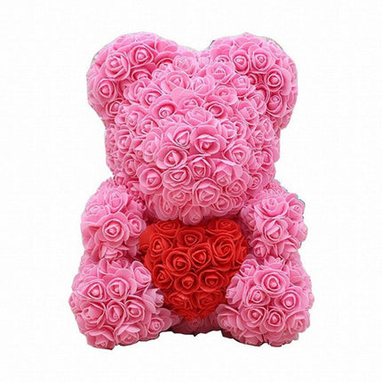 Eternal Love Rose Bear: A Stunning Floral Emblem of Affection - Très Elite