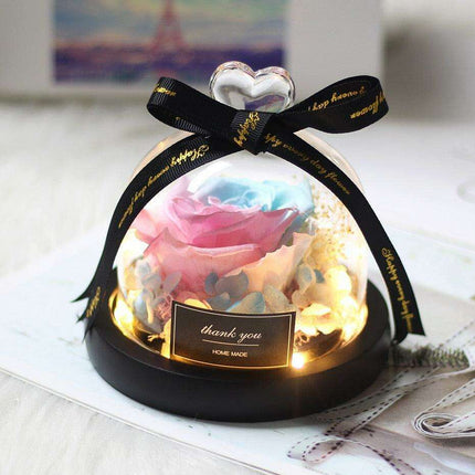 Eternal Romance Rose Glass Dome: A Timeless Symbol of Love and Grace - Très Elite