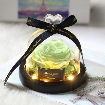 Eternal Romance Rose Glass Dome: A Timeless Symbol of Love and Grace - Très Elite