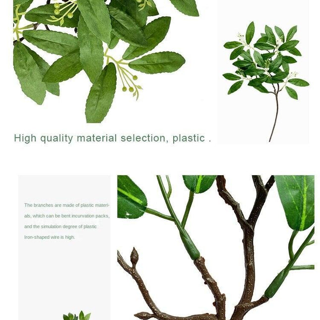 Eucalyptus and Peach Floral Arrangement: A Touch of Nature for Your Space