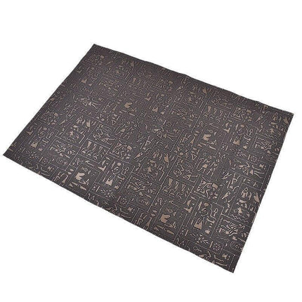 Exotic Egyptian-Inspired Faux Leather Crafting Fabric - Ignite Your Imagination - Très Elite