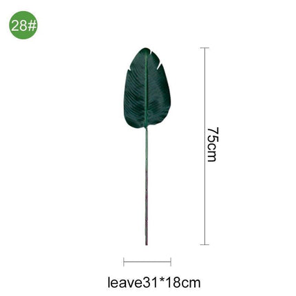 Exotic Paradise: Realistic Lifelike Artificial Palm Leaf Plants - Premium Collection - Très Elite