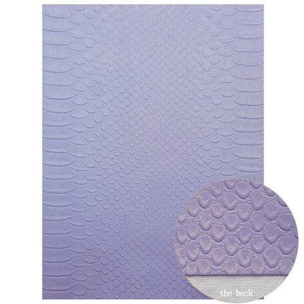 Exquisite Alligator Pattern Vegan Leather Crafting Sheets - Premium DIY Essentials - Très Elite