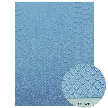 Exquisite Alligator Pattern Vegan Leather Crafting Sheets - Premium DIY Essentials..