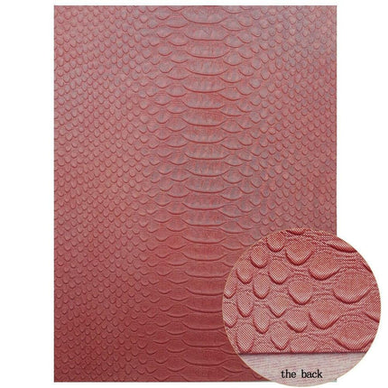 Exquisite Alligator Pattern Vegan Leather Crafting Sheets - Premium DIY Essentials - Très Elite