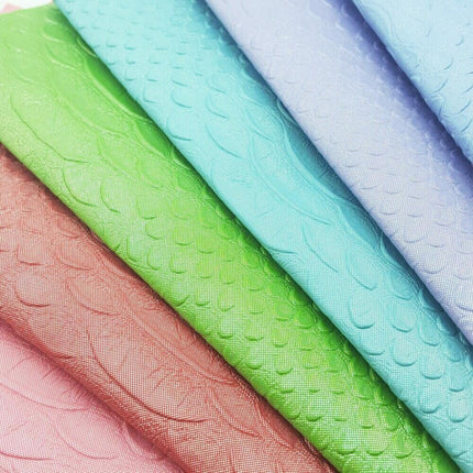 Exquisite Alligator Pattern Vegan Leather Crafting Sheets - Premium DIY Essentials - Très Elite