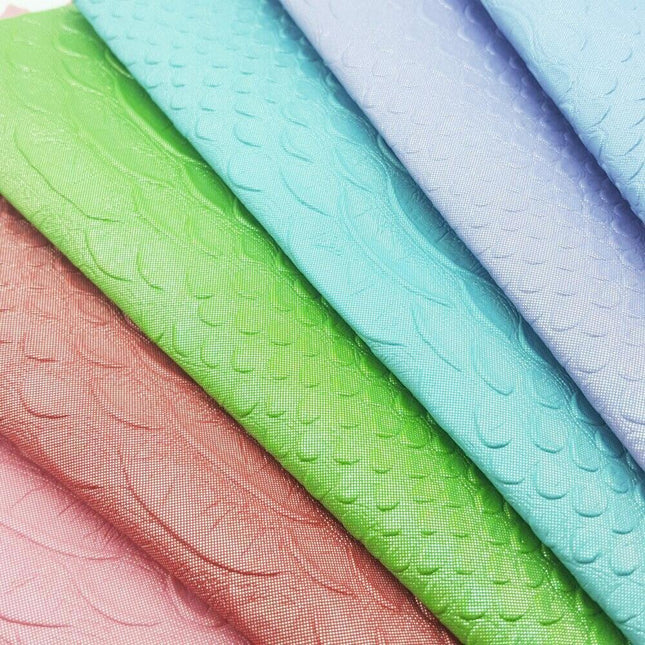 Exquisite Alligator Pattern Vegan Leather Crafting Sheets - Premium DIY Essentials