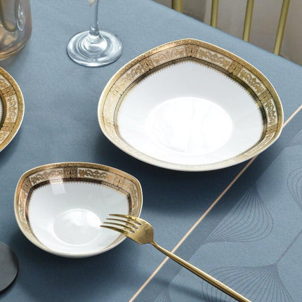 Exquisite Botanica Fine Bone China Dinner Plate Set for Luxurious Entertaining - Très Elite