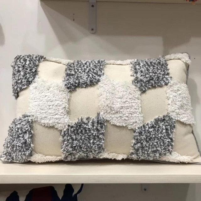 Exquisite Moroccan Embroidered Cushion Cover - Chic Accent for Bohemian Home Style